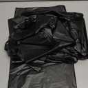 Black Plastic Table Cloth - 4 Pack 54"  108" Rectangle Disposable Tablecloths for 6FT Tables, Table Cover for Party, Holiday & Gathering Use