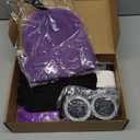 Halloween Costumes Accessories for Adults Women - Yellow & Purple Duo Halloween Costume Party Cosplay Set - Matching Costumes for Teen Girls Friends