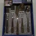 David Burke 20-Piece Avignon Flatware Set - Premium Stainless Steel Silverware, Elegant Utensil Set, Service for 4