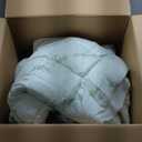 Ultra Soft Queen Size Mattress Topper - Viscose Made from Bamboo Pillow Top Mattress Pad for Back Pain Relief - Naturally Cooling for Hot Sleepers, Green