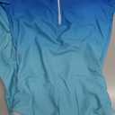 Girls One Piece Swimsuits Zipper Rash Guard Swimwear Set Long Sleeve Bathing Suit UPF50+ Sun Protection Swim Suit