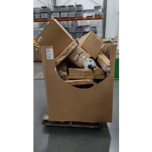 pallet of salvage items