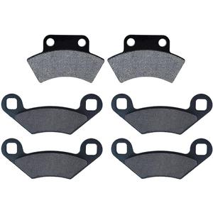 AHL Front and Rear Brake Pads for Polaris 250 Trail Blazer 1990-1998 1999-2004/250 Trail Boss 2x4 4x4 1988-1999/300 400 Xpress L 1996 1997/300 Xpress 2x4 1998-2000