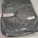 TUSH CUSH Home Office Orthopedic Large Computer Ergonomic Seat Cushion Original - Black Velour Fabric