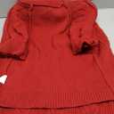 ASENKU Extra-Large Dog Sweater, Dog Sweaters for Extra Large Dogs, Pet Sweatshirt Apparel Turtleneck Pullover Winter for Doberman, Great Dane (Red, 4XL)