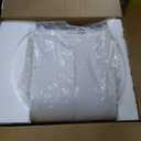 Cinkeda Morden Farmhouse Table Lamps Set of 2, Touch Control Bedside lamp with 2 USB Ports & AC Outlet,Vintage Nightstand Lamp with Nightlight for Bedroom Living Room Entryway,White