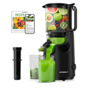 Ecoself J6 tm "SLOW JUICER", Self-feeding & hands-free design, Juicer machine easy to clean, 5.3."