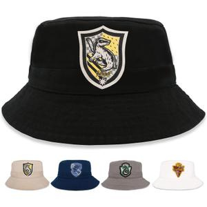 Harry Potter Bucket Hat for Kids, Boy, Girl Sun Hat Ages 4-7, Big Kids 7-14 Years 100% Cotton for Summer Teen Youth Beach Hat