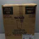 SOLO Single-Sided Poly Paper Hot Cups, 20 oz, White, 600/Carton (420W)