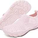 Racqua Kids Water Shoes Girls Boys Quick Dry Beach Barefoot Swim Aqua (Little Kid/Big Kid) (Wzk1653-pink) 198
