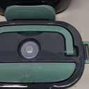 Electric Lunch Box Food Heater, 80W Portable Warmer for Car Truck Work with 304 Stainless Steel Container, 12V/24V/110V Green Heated Lunch Box Suitable for Ideal Driver/Work/Gift