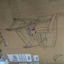 Bedside Dog Bed, 6-Height Adjustable Elevated Cat Bed for Small & Medium Puppy & Cat, Extension for Human Bed, Pet Bassinet with Removable & Washable Cover, Dogs Couch with Sides (30" L x 21" W)
