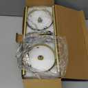 Czgor Rechargeable Cordless Table Lamp with Remote 2 Pack, 5200mAh Battery Operated Desk Lamp with Timer, 3-Color Stepless Dimming Wireless Desk Lamp, Portable Table Lamp for Bedroom Restaurant (Gold)