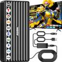 TV Antenna for HD Smart TV Indoor,1000+ Miles Range Digital Outdoor TV Antenna for Free Local Channels, Supports 8K/4K/1080P,33ft Coax Cable (Basic)