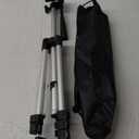 GPX 42 Inch Extending Tripod, Pan and Tilt Head, Carry Pouch, Silver (TPD427S)