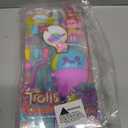 Mattel DreamWorks Trolls Fun Fair Surprise FairFest Small Doll & 10 Accessories, Carnival Food Popcorn Theme with Queen Poppy