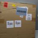 Ottoman Tray for Coffee Table Living Room Wood Serving Tray Large Wooden Square 20 Inches Black (20" x 20" x 1.6")