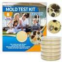 Mold Test Kit for Home -DIY Mold Testing Kit with 6 Individual Tests-Black Mold Detector-Indoor Air Quality Tester-Mold Identification Guide-Free Lab Analysis-Fast and Reliable Mold Detector at Home