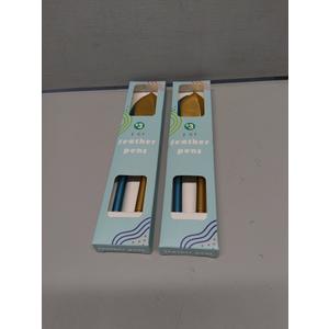 Feather Pen Set of 2 (2 Pack)