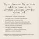 GoMacro MacroBar Organic Vegan Protein Bars - Chocolate Lover Variety Pack (2.3 Ounce Bars, 12 Count) (EXP 09/07/26)