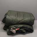Amazon Basics 40F Cool Weather Two-Person Sleeping Bag, 87 Inches x 59 Inches, Olive Green