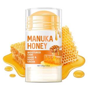 60% Urea Cream - Foot Hand Cream Stick for Dry & Cracked Feet Elbows Knees Heels Hands, Hydrates & Nourish Foot Care for Softening and Moisturizing, Removing Calloused Skin (Manuka Honey, 1.41 oz), EXP: Mar 04, 2026