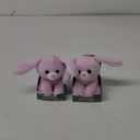 PETOOTIES 4IN PLUSH BUNNY, 2 PACK