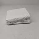 Four Seasons Essentials Queen Mattress Protector - Zippered Bedbug Waterproof Mattress Cover, Premium Quality Hypoallergenic Bed Encasement White