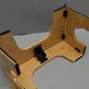 Foldable Toilet Stool Squat for Adults and Kids, 7" & 9" Adjustable Heights Bamboo Flip Poop Stool with Anti-Slip Layer for Bathroom - Improve Squatting Posture[No Installation Required] (Burlywood)