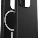 OtterBox iPhone 15 Pro (Only) Symmetry Series Case - Black, Snaps to MagSafe, Ultra-Sleek, Raised Edges Protect Camera & Screen