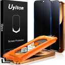 Uyiton for iPhone 17 Pro Max Matte Privacy Screen Protector - Anti-Fingerprint [Easy to Install] Anti-Spy Shatterproof Full Coverage 9H Tempered Glass Screen Cover, 2 Pack