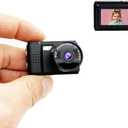 Wireless Spy Camera Hidden Video Recording Mini Video Camera Small Body Cam Pocket Camera Secret Battery Cam, no WiFi no App Needed