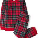The Children's Place Baby and Family Matching Fleece Holiday Pajama Set OEKO-TEX STANDARD,  XL