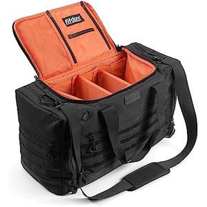 Fitdom Sneaker Bag for Travel, Sneakerhead gift, Sneaker Duffle Outdoor Sports Gym Bag, A Multi-functional Duffel Bag with 3 Adjustable Dividers, & Shoulder Strap. TSA Carry-On Size Approved