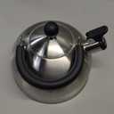 Mr. Coffee Carterton Stainless Steel Whistling Tea Kettle  1.5-Quart Capacity, Mirror Polish Finish, Durable Tea Kettle for Stovetop, Fast Boiling, Easy Pouring