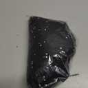 Women's Rave Sheer Mesh Sparkly Pants Bell Bottom Rave Outfit Clothes for Festival Dance Clubwear, Black, S