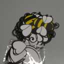 48 Pieces 3D Bee Yellow Stickers Decor Removable Mural Decals Honey Bee Clings for Home Office Fridge Decorations Party Supplies,3 Sizes