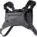 MVRK Water Resistant Running Vest Chest Pack, Phone Holder for Running, Lightweight Training Pack with Reflective Detail