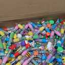 CZWZ 100Pcs Mini Multicolor Pens in One 4-in-1 Cute Pens Bulk for Kids, Ballpoint Pen for Birthdays and Children's Parties, Fun Gifts Assorted Ink Kawaii Pen