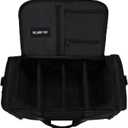 Sneaker Bag for Travel, Premium Multi-functional Duffel Bag, Gym Training Bag With 3 Adjustable Compartment Dividers, Waterproof Outdoor Sports Bag Black