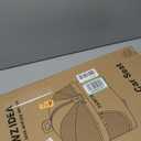 PAWZIDEA Portable Small Dog Crate for Car Travel, Enclosed Pet Car Seat for Small/Medium Dogs & Cats up 33 lb, Reversible No-Zip Canopy, Soft-Sided Pet Carrier Basket, Foldable Dog Kennel, Metal Frame