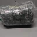 Washable Area Rug 4x6 Green Rugs for Living Room, Vintage Boho Large Rug for Bedroom Dining Room Office, Distressed Floral Print Carpet for Under Table, Soft Non Slip Low Pile Throw Carpet Indoor Mat