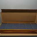 PATHOSIO Dog Ramps for Bed Portable Dog Ramp for Couch, Folding Dog Ramp for All Breeds Real Wooden Ramp for Dogs To Get on Bed, Adjustable Dog Ramps for Large Dogs (Walnut - Grey Carpet Medium-large)
