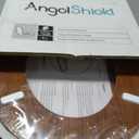 Round Toilet Seat Molded Wood Toilet Seat with Zinc Alloy Hinges, Easy to Install also Easy to Clean, Anti-pinch Wooden Toilet Seat by Angol Shiold (Round, Brownish Yellow)