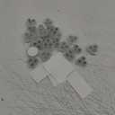 Honoson 24 Pcs Self Adhesive Caster Wheels Appliance Rollers Appliance Sliders for Kitchen 360 Swivel Universal Wheel Mini Small Kitchen (Clear with 3 Steel Ball Style)