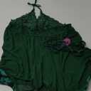 Avidlove Women Plus Size Babydoll Lingerie Lace Chemise Mesh Sleepwear (4X-Large, Green)