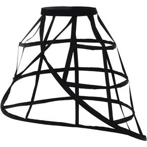 Pannier Petticoat Women Victorian Bustle Cages Hoop Skirt Cage Skirt for Women (One Size)
