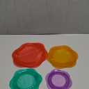 Silicone Stretch Lids for Food Storage in Fridge, Reusable Elastic Bowl Covers for Cup, Cans, Jars, Round & Rectangle Container, Food Grade Silicone Microwave Food Cover, Heat-Resistant, 5 PCS