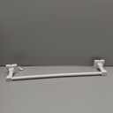 Allied Brass AR-41-18-WHM Argo 18" Towel Bar, Matte White (20 Inch)