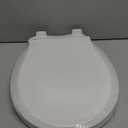 Toilet Seat with Toddler Seat, Potty Training Toilet Seat Round 2 in 1 Soft Close Quiet No Slapping, Magnetic Absorption, Easy to Install and Clean,White